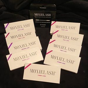MOXIELASH lot of 9 magnetic lashes colors NWT new